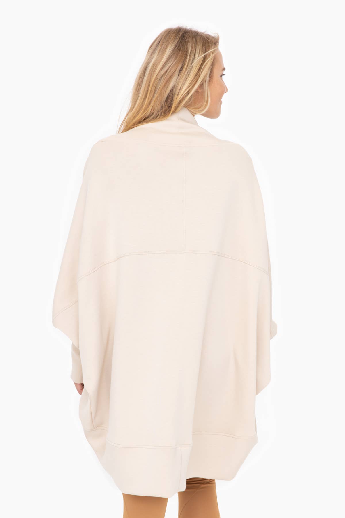 Elevated Cocoon Style Cardigan: NATURAL