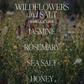 Hanging Air Freshener: WILDFLOWERS & SALT