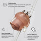 KITSCH - Scalp & Hair Oil Applicator- Terracotta