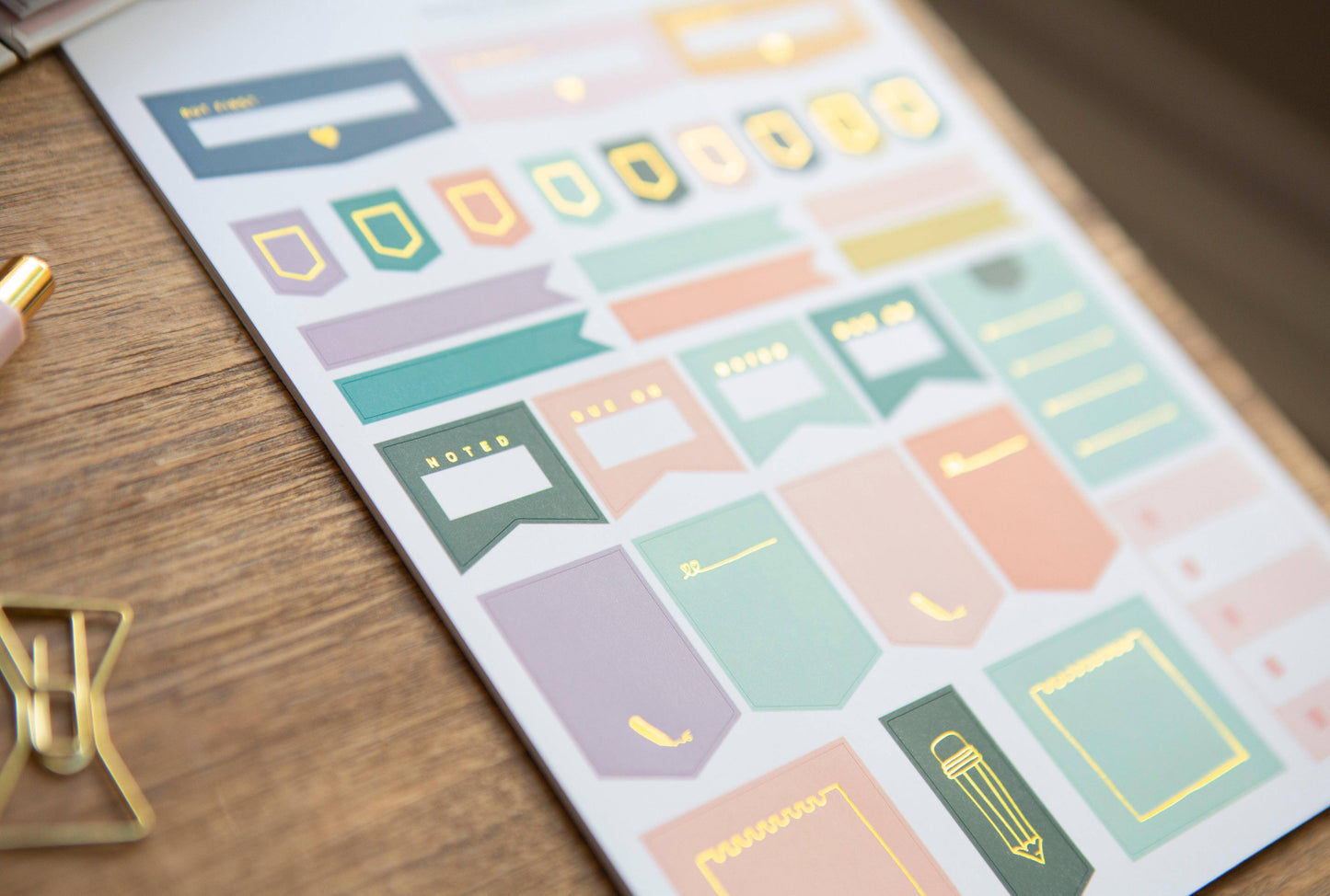 Chosen & Cherished - Planner Stickers | Sticker Set For Planner