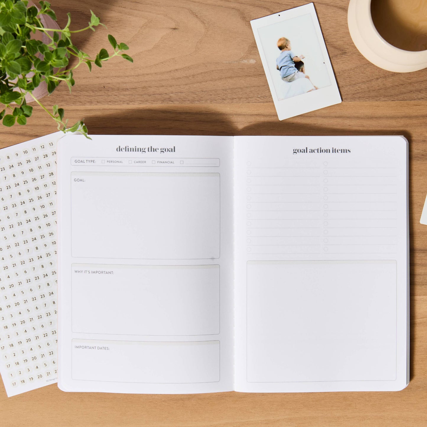 Year In Preview Petite Planner - Waveform