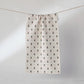 Geometry - Folk Pixel Mini Towel: Black