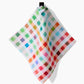 Woven Spring Plaid Dishcloth Set