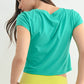 Essential Short Sleeve Tee: SEA GREEN