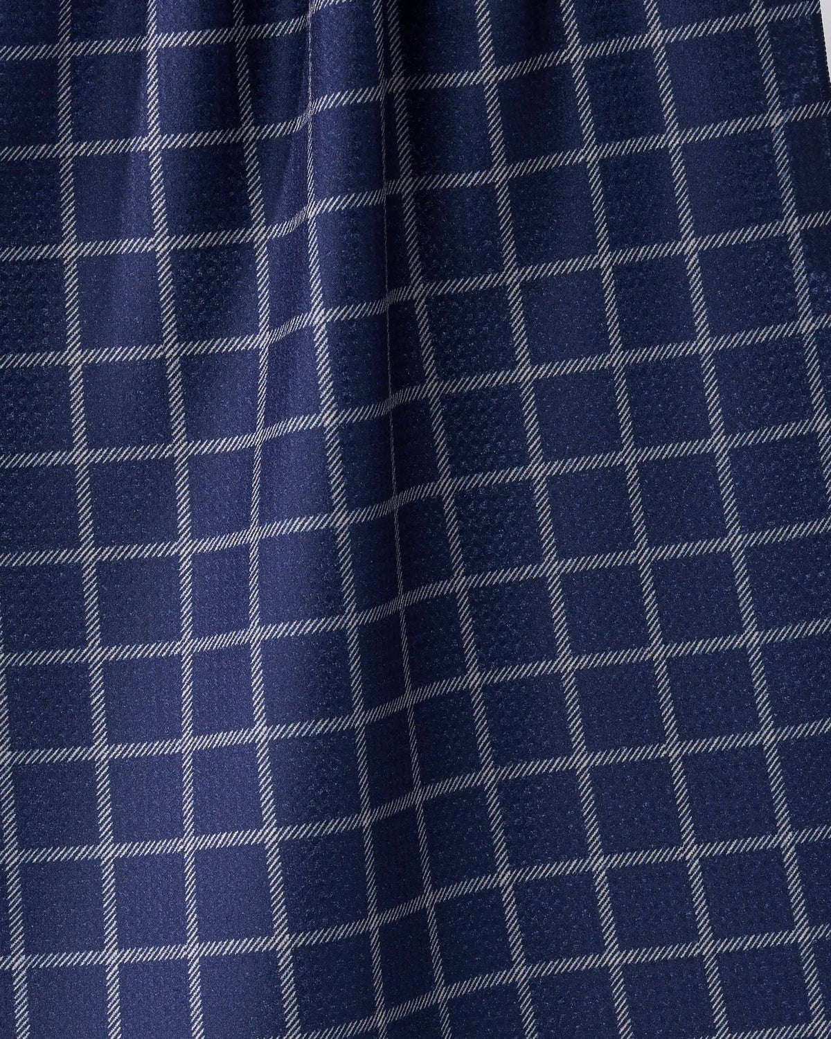 Geometry - Harbor Plaid Tea Towel