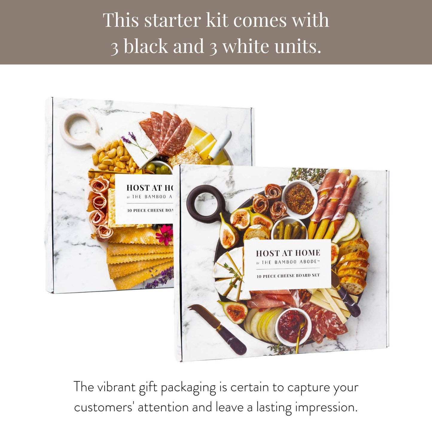 10 Piece Charcuterie Board Gift Set Starter Kit