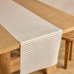 Geometry - Stone Stripe Tablerunner: Medium - 16" x 90"