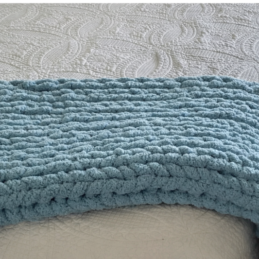 Luxury Soft Chunky Knit Chenille Throw Blankets