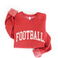 FOOTBALL Graphic Sweatshirt- AUTUMN LEAF