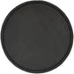 Large Black Wood Round Tray