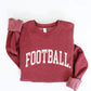 FOOTBALL Graphic Sweatshirt- AUTUMN LEAF