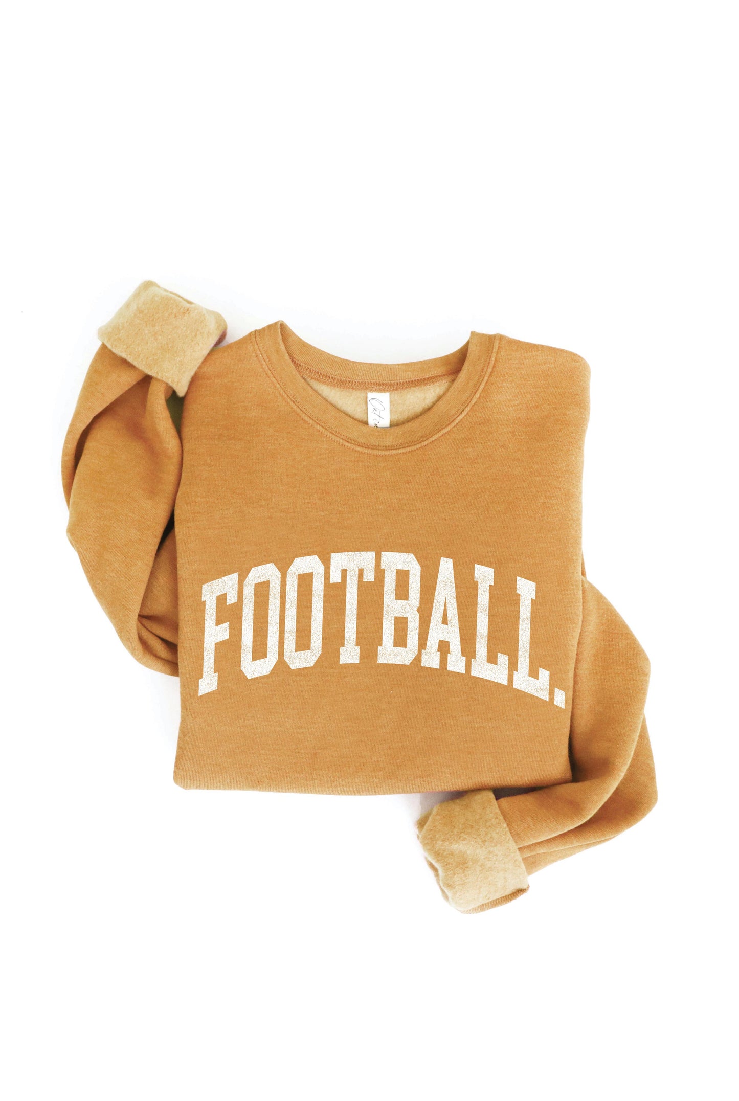 FOOTBALL Graphic Sweatshirt- AUTUMN LEAF