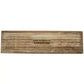 Rectangular Wood Decorative Tray - Rustic - 14x4"