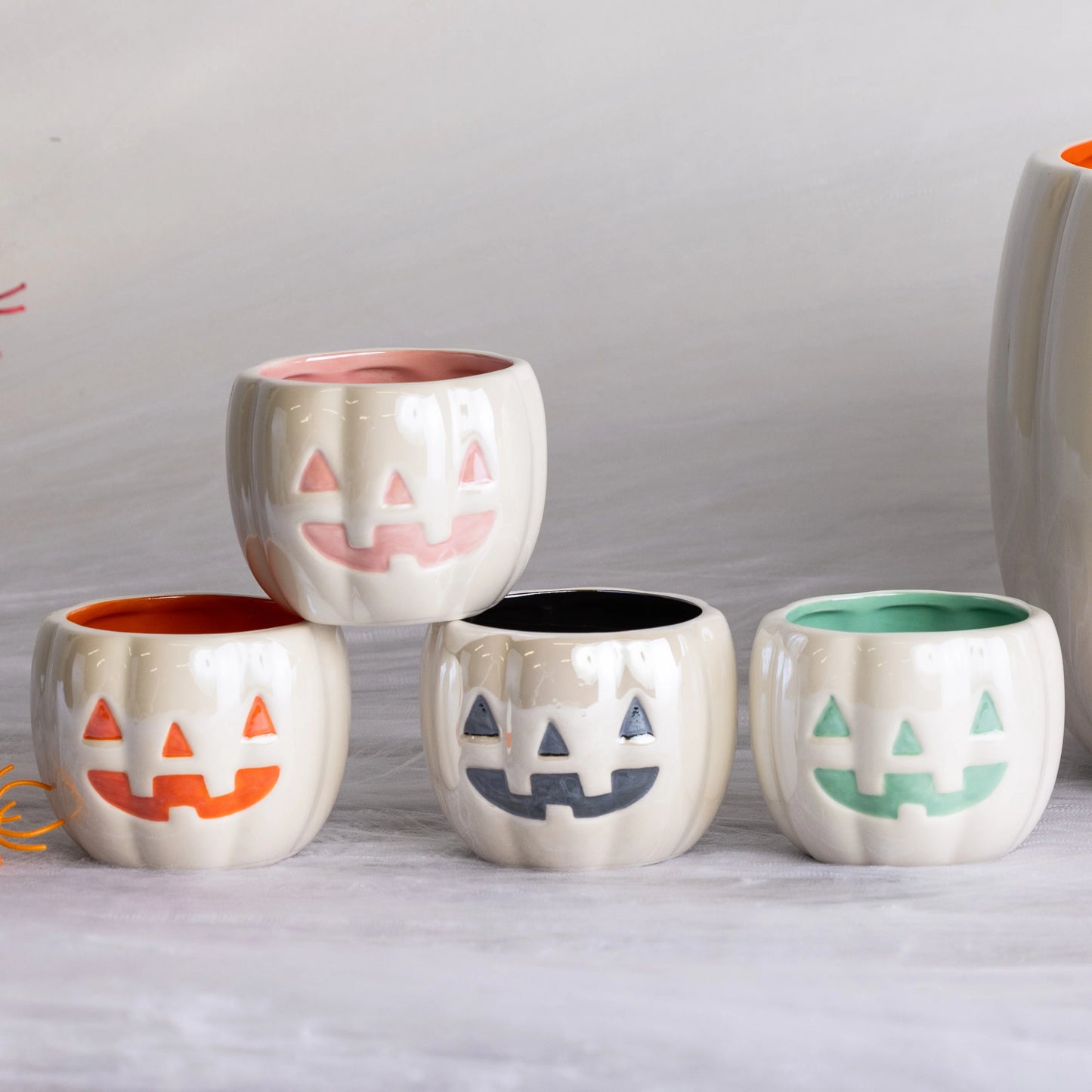 Iridescent Pumpkin Ramekin