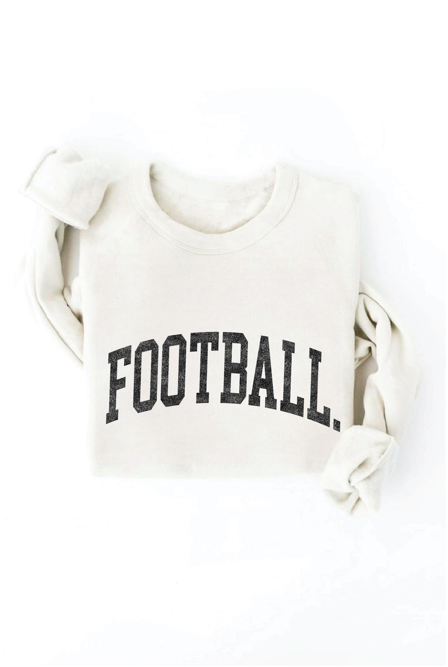 FOOTBALL Graphic Sweatshirt- AUTUMN LEAF