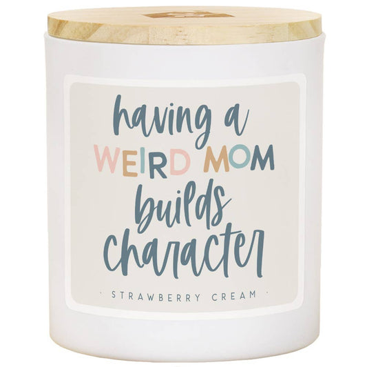 Weird Mom - Strawberry Cream Candle