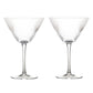 Empire Clear Cocktail Glasses: Set of 2