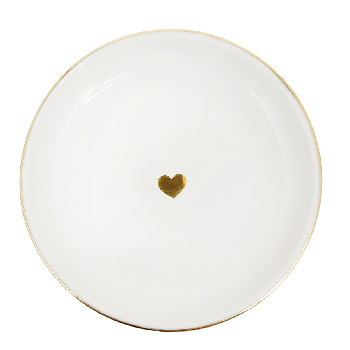 Sweet Water Decor - Gold Heart Jewelry Dish - Home Decor & Gifts