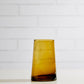 Verve Culture - Moroccan Cone Glassware Large - Amber: Amber