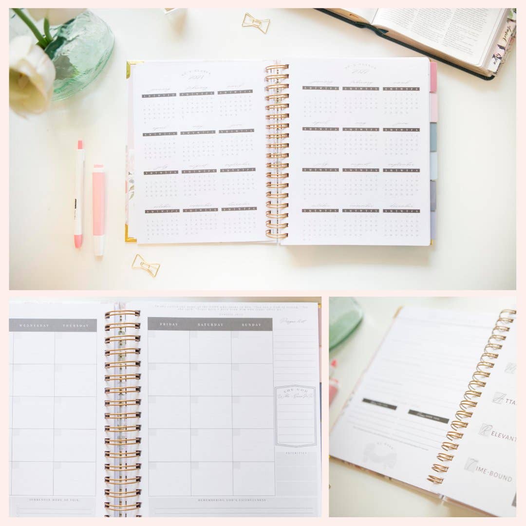 Chosen & Cherished - Christian Daily Planner | Christian Planner for Women
