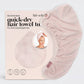 Quick Dry Hair Towel - BLUSH