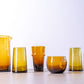 Verve Culture - Moroccan Cone Glassware Small - Amber: Amber