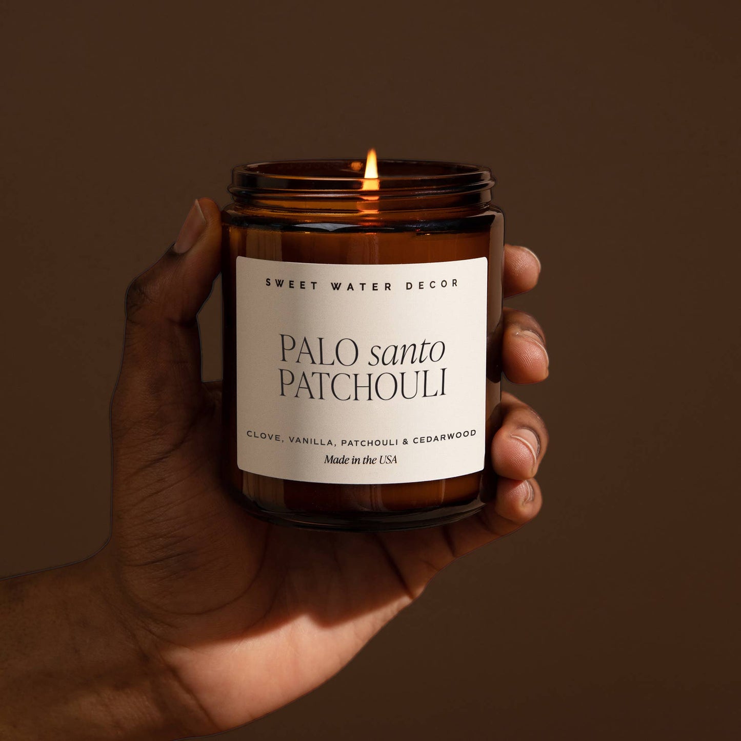 Candle: Palo Santo Patchouli 9 oz Soy Candle