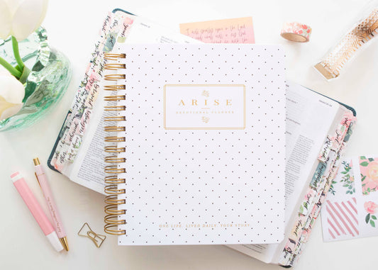 Chosen & Cherished - Arise Christian Planner | Christian Daily Planner for Goals