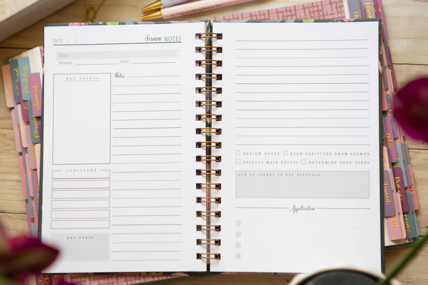 Chosen & Cherished - Sermon Notes Journal | Sermon Notebook