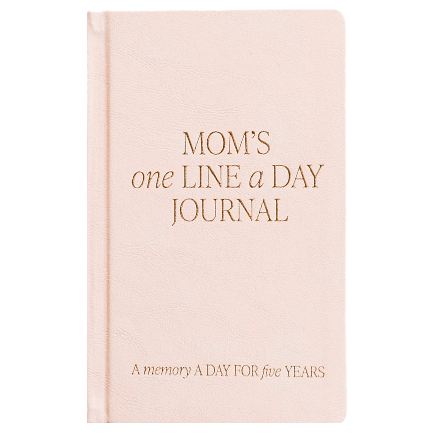 Journal: MOM'S ONE LINE A DAY Leather Journal