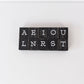 Bag 30 pcs NWSPPR XTRA LETTERS LETTERBOARD