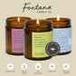 Fontana Candle Co. - Lavender Beeswax & Essential Oil Jar Candle: Non-Toxic