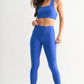 Venice Cloud Light Square Neck Sports Bra: DEEP INDIGO