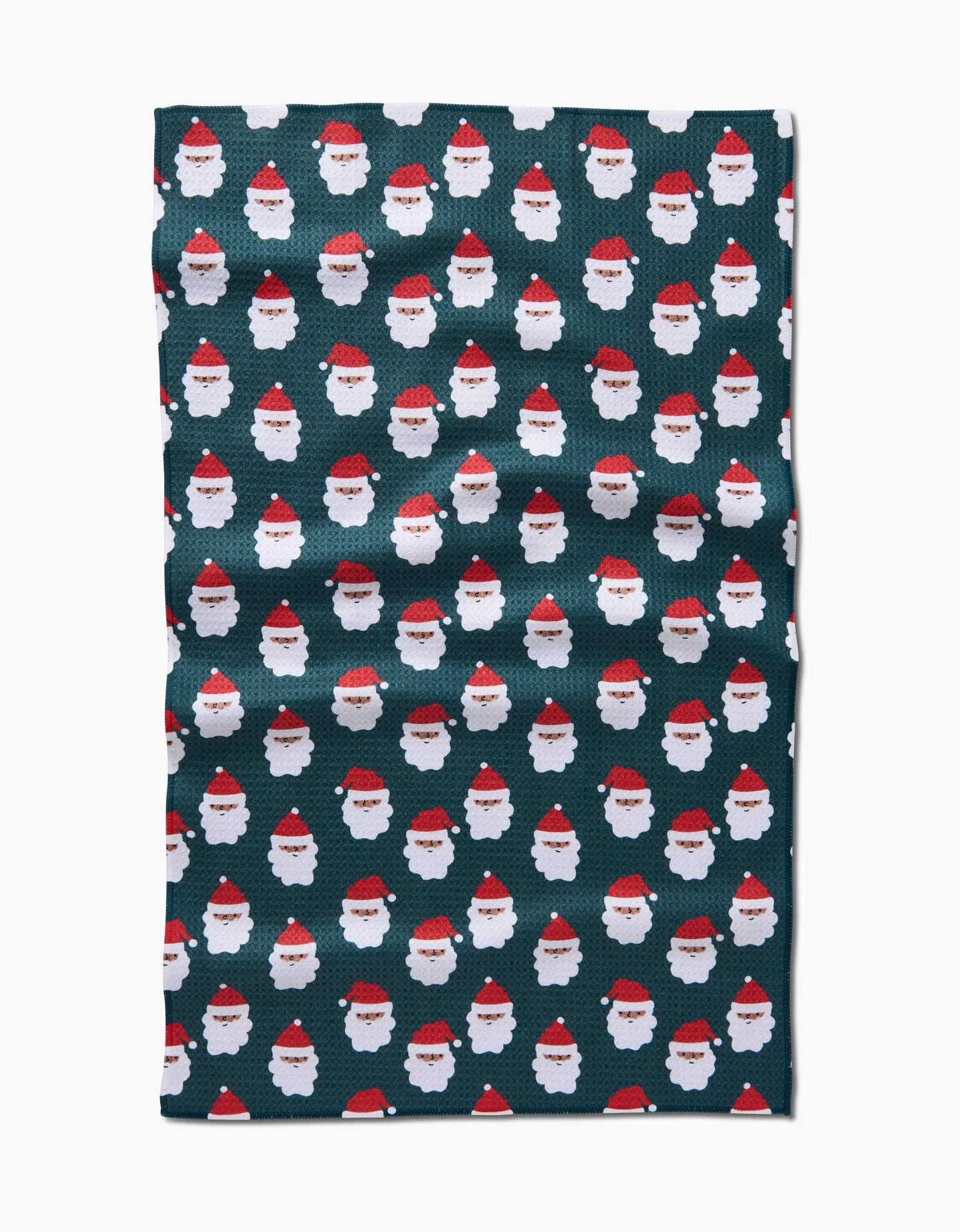 Geometry - Santa Santa Tea Towel