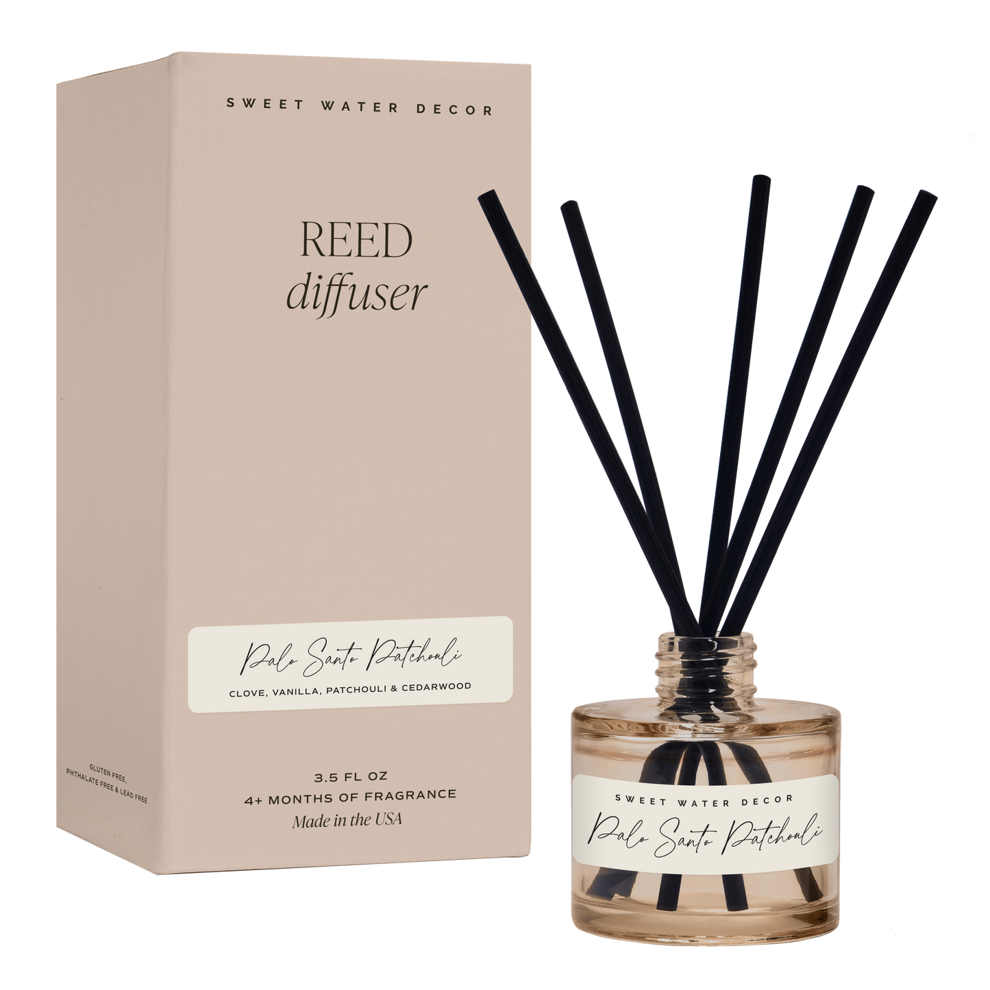 Reed Diffuser: Palo Santo Patchouli