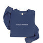 OAT COLLECTIVE - EMBROIDERED COZY SEASON Sweatshirt : VINTAGE WHITE LONG SLEEVE / M