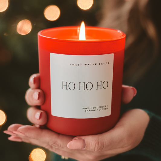Candle: Ho Ho Ho 15 oz Soy Candle