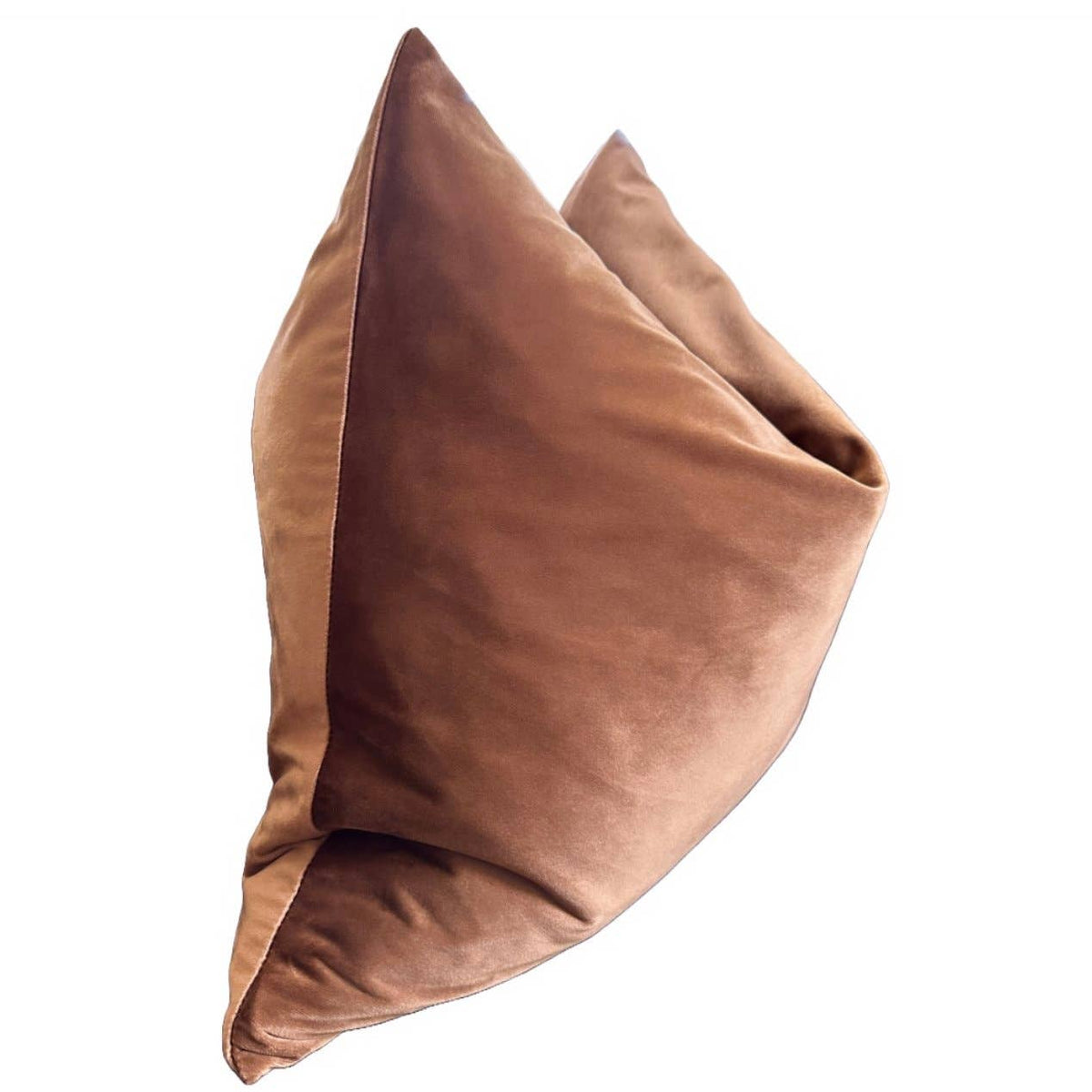 Rennah Collective - Cinnamon Velvet Pillow Cover: 22x22 Cover Only