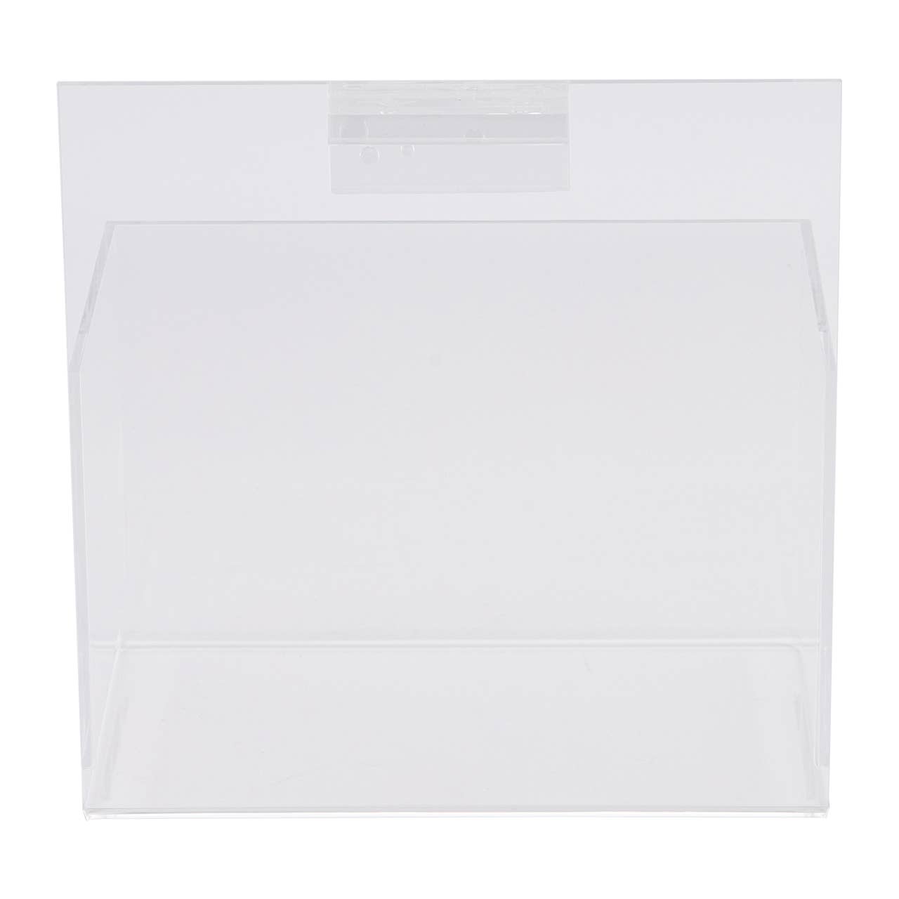 Store Supply Warehouse - Acrylic Single Display Bin For Slatwall Or Wire Grid