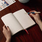 Papier - Lined Notebook, A5 Softcover, PU Leather - Today's the Day