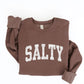 SALTY Graphic Sweatshirt: LIGHT BLUE