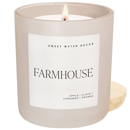 Candle: Farmhouse 15 oz Soy Candle