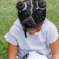 TELETIES - Spiral Hair Coils | Large | Soccer Hair Ties