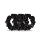 Silk Hair Scrunchie | Small | Jet Black