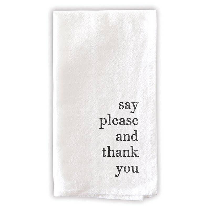 Dinner Napkin Set - Mind Your Manners