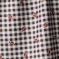 Football Check Tea Towel