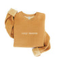 OAT COLLECTIVE - EMBROIDERED COZY SEASON Sweatshirt : VINTAGE WHITE LONG SLEEVE / XL