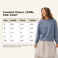 Scripted Pearl | Christian Apparel & Gifts - Grace Embroidered Comfort Colors Mid-Length Fall Sweatshirt: Espresso / S