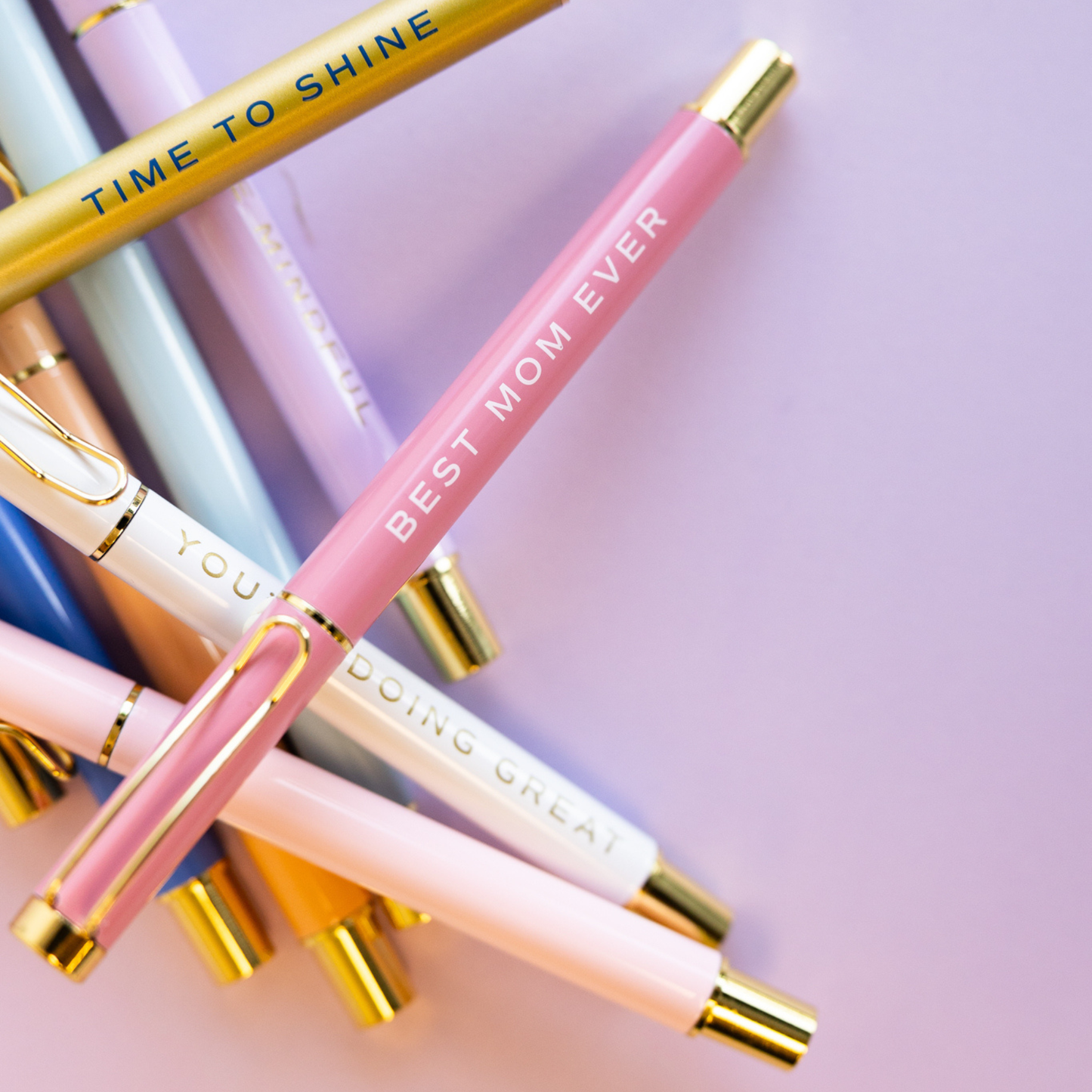 BEST MOM EVER Metal Pen Set