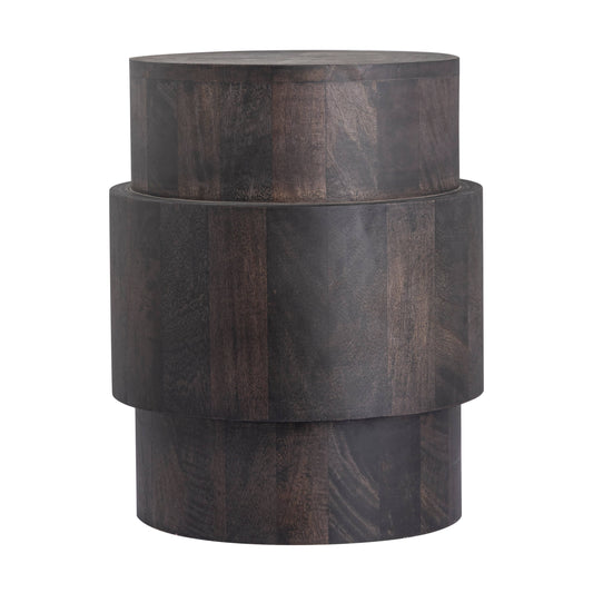 Robbins Solid Wood Accent Table: Black